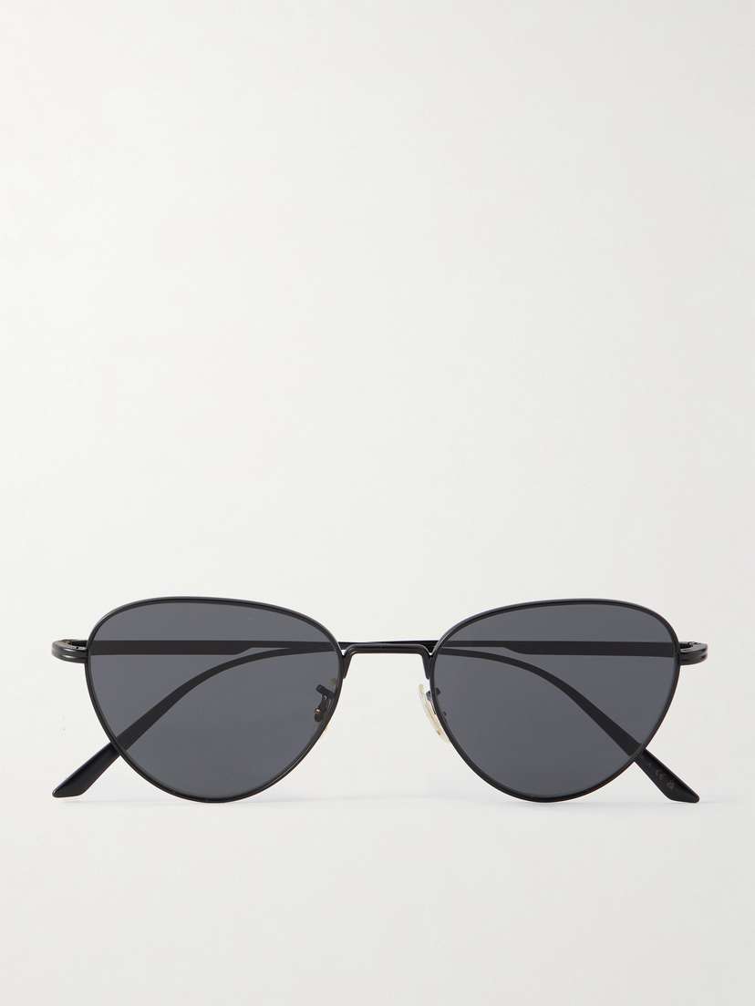 Oliver Peoples + Khaite 1991c D-frame Metal Sunglasses