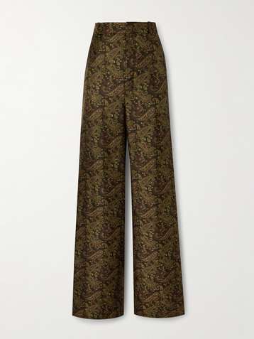 SAINT LAURENT Pants for Women | NET-A-PORTER