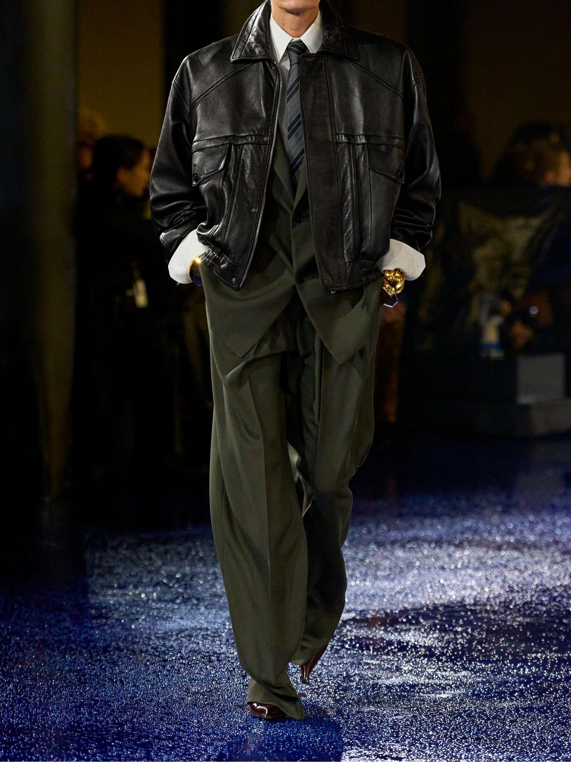 SAINT LAURENT Leather jacket | NET-A-PORTER SAINT LAURENT Leather jacket | NET-A-PORTER