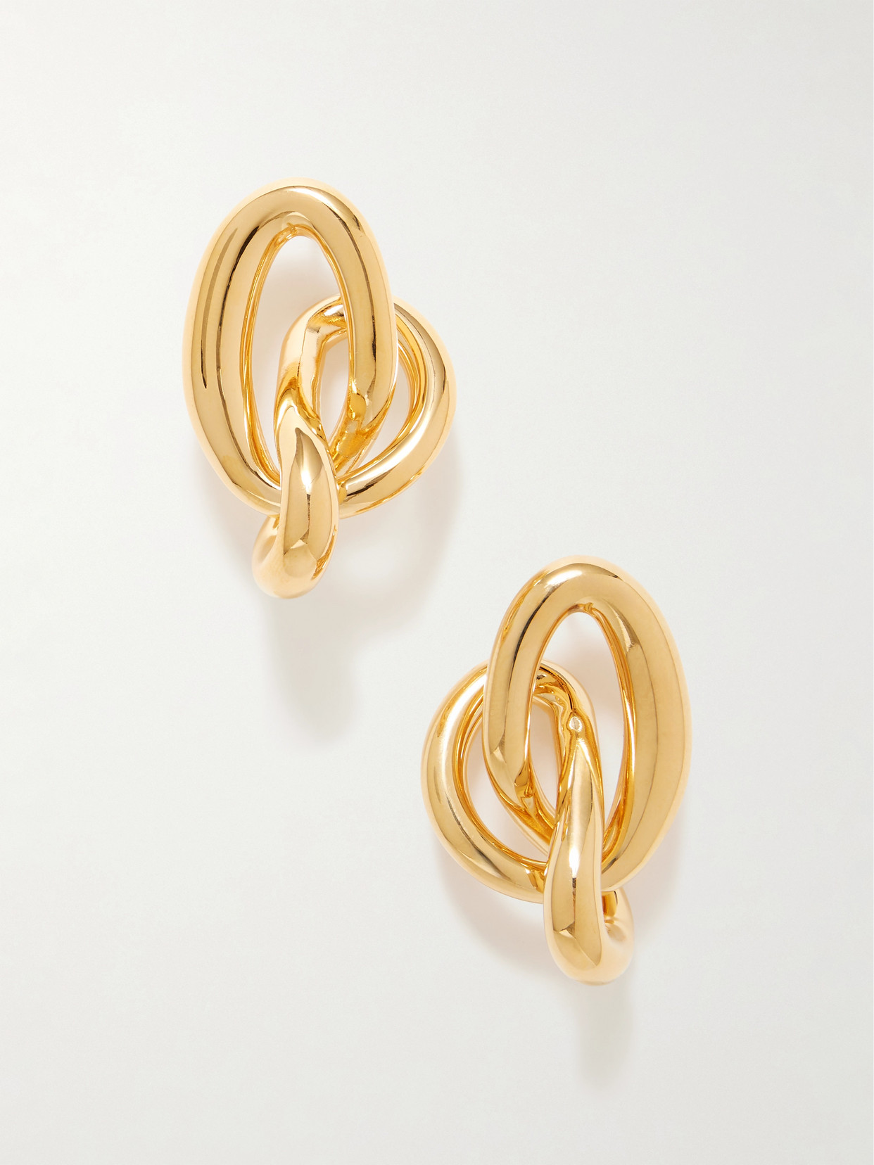 Oscar De La Renta Gold-tone Earrings