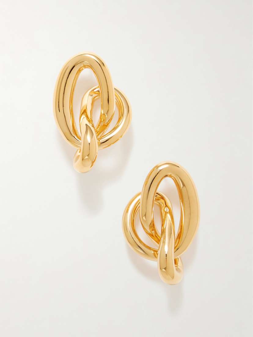 Oscar de la Renta tone Earrings