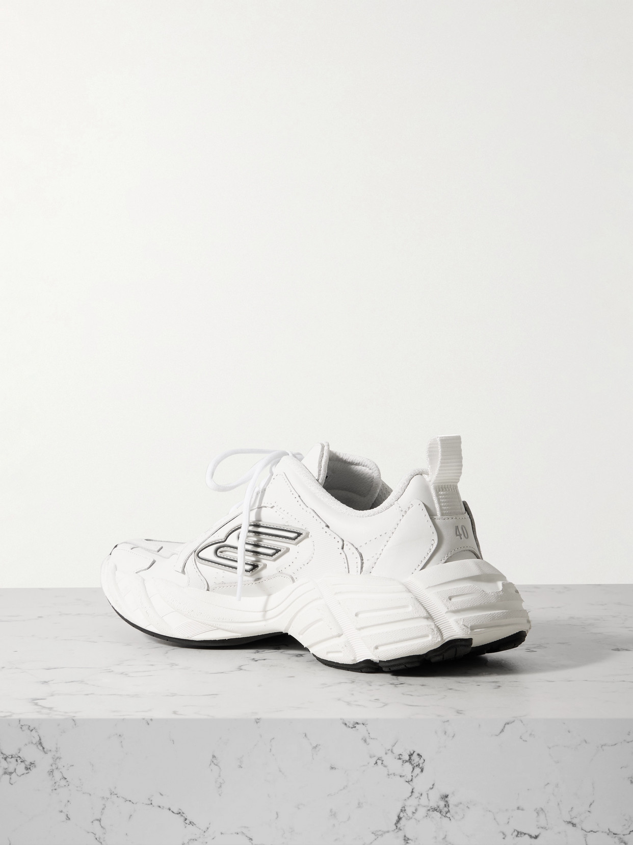 Monday Rubber-Trimmed Sneakers