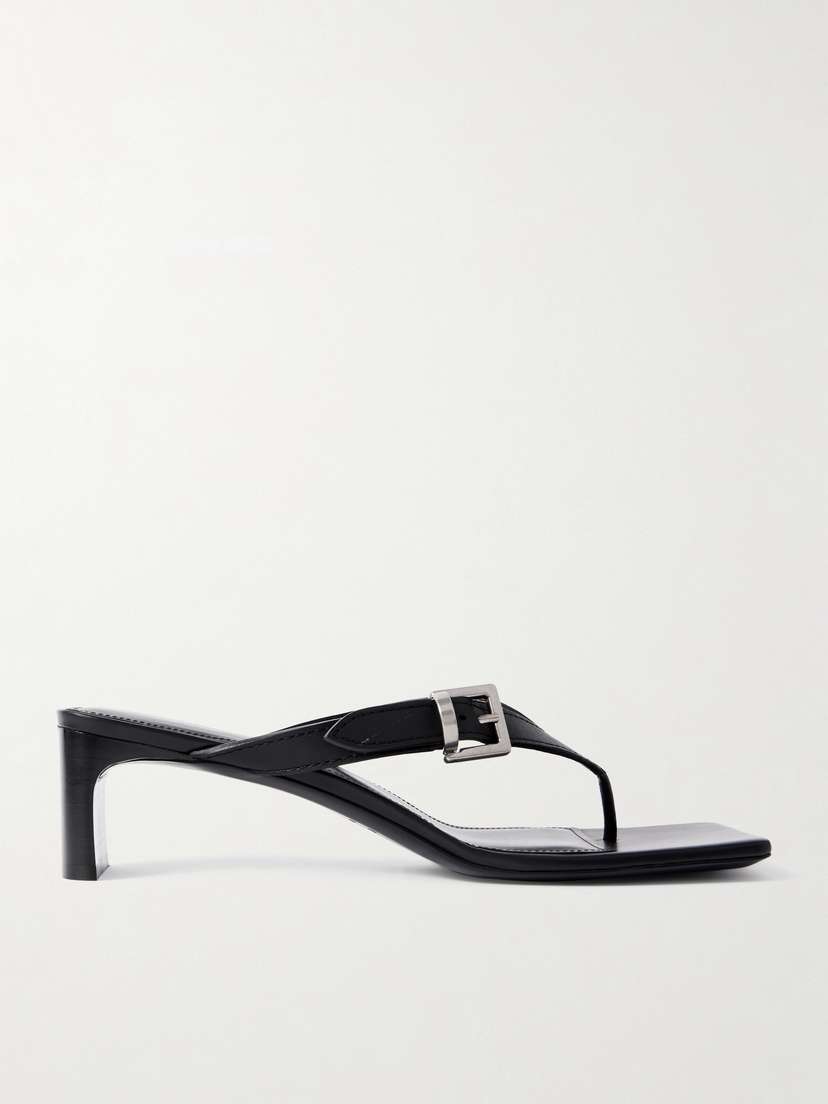 Balenciaga Bel Air Buckled Leather Sandals