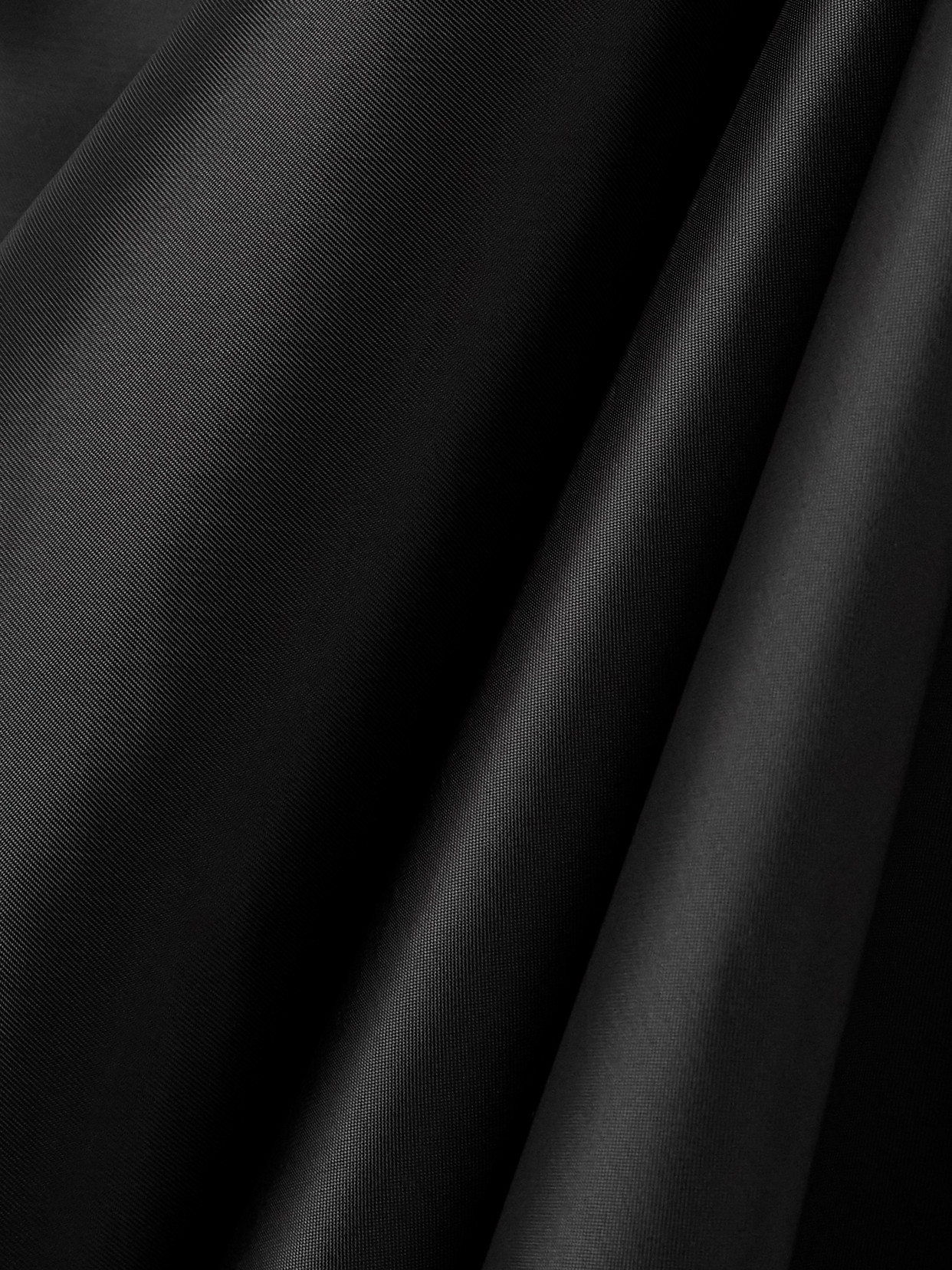 Balenciaga Asymmetric Frayed Gathered Draped Satin Midi Skirt In Black