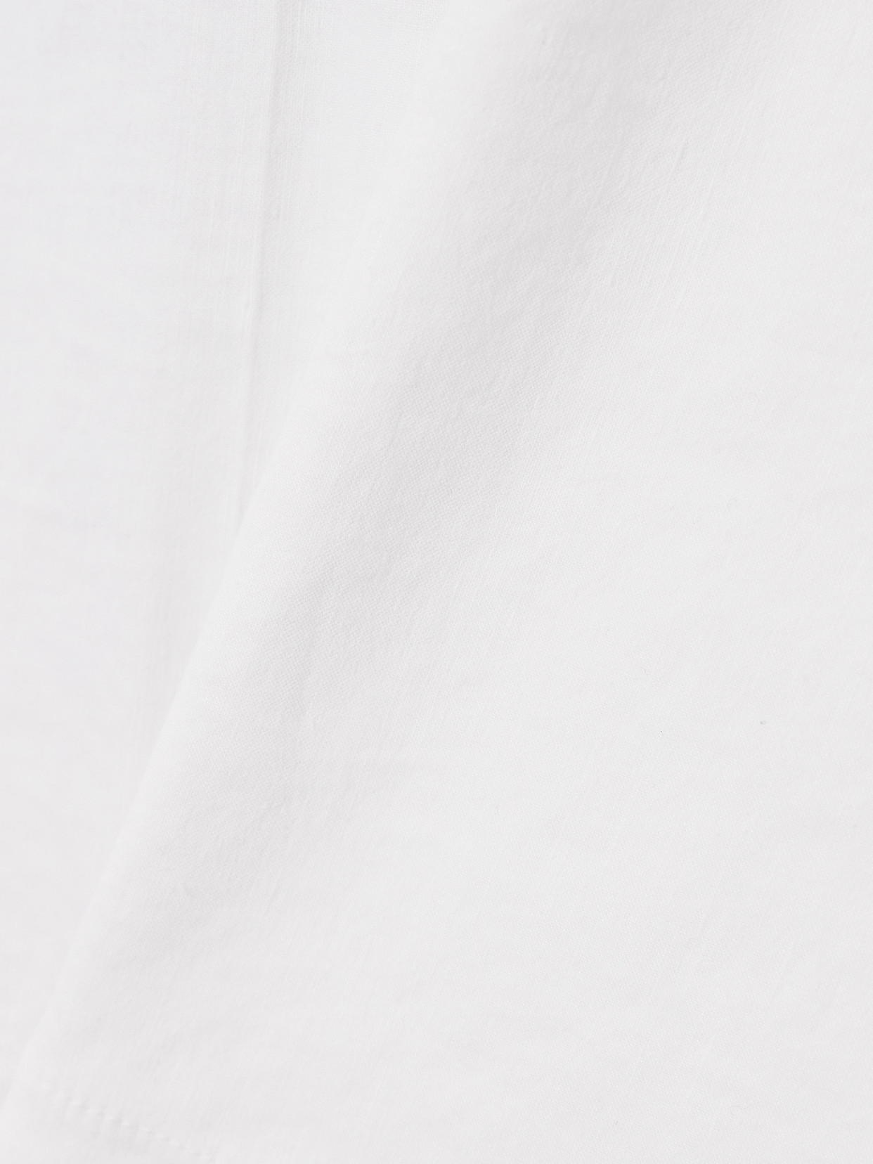 Theory Treeca Cropped Linen-blend Tapered Pants In White