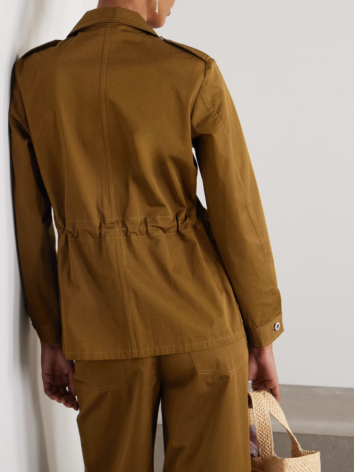 Malia Cotton-Twill Jacket