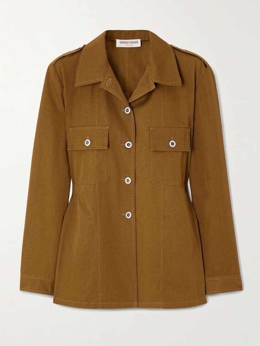 Emporio Sirenuse Malia Cotton-twill Jacket