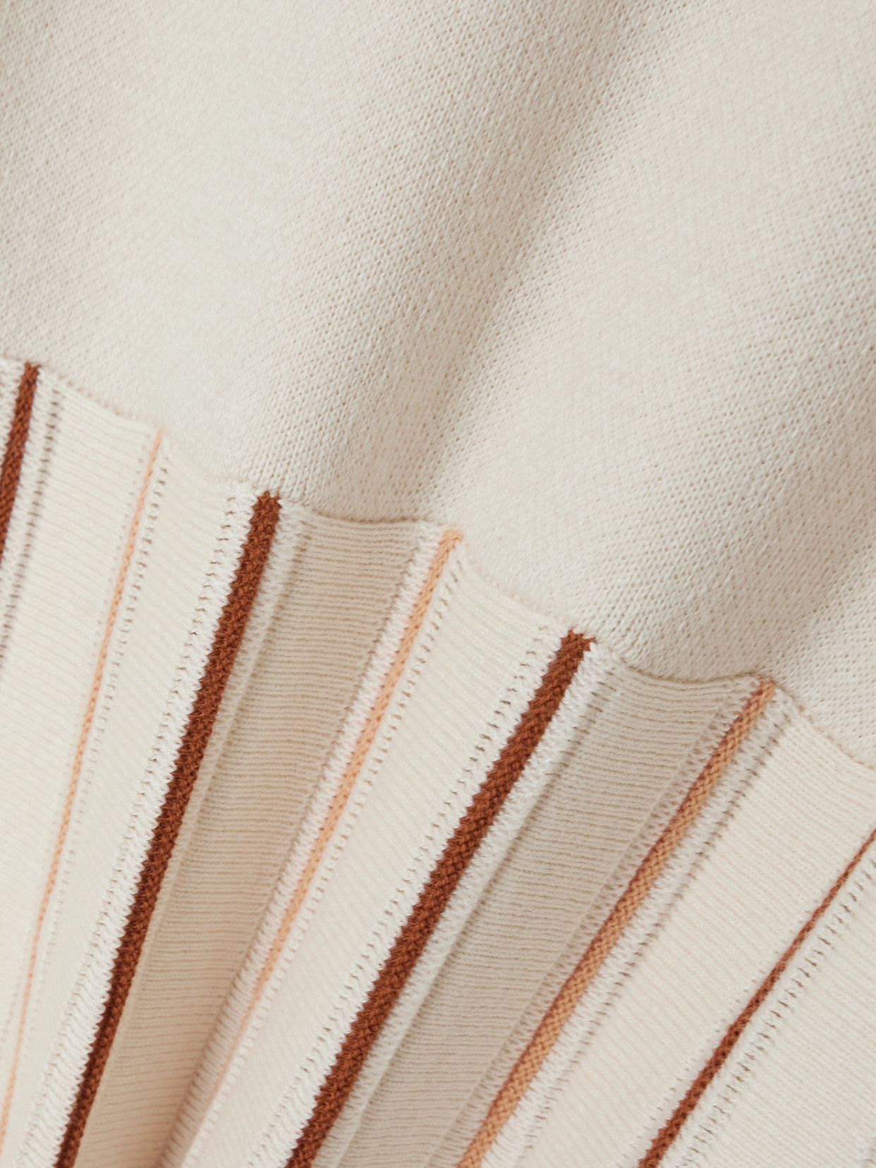 Escvdo Manglar One-shoulder Striped Organic Cotton Maxi Dress In Ivory