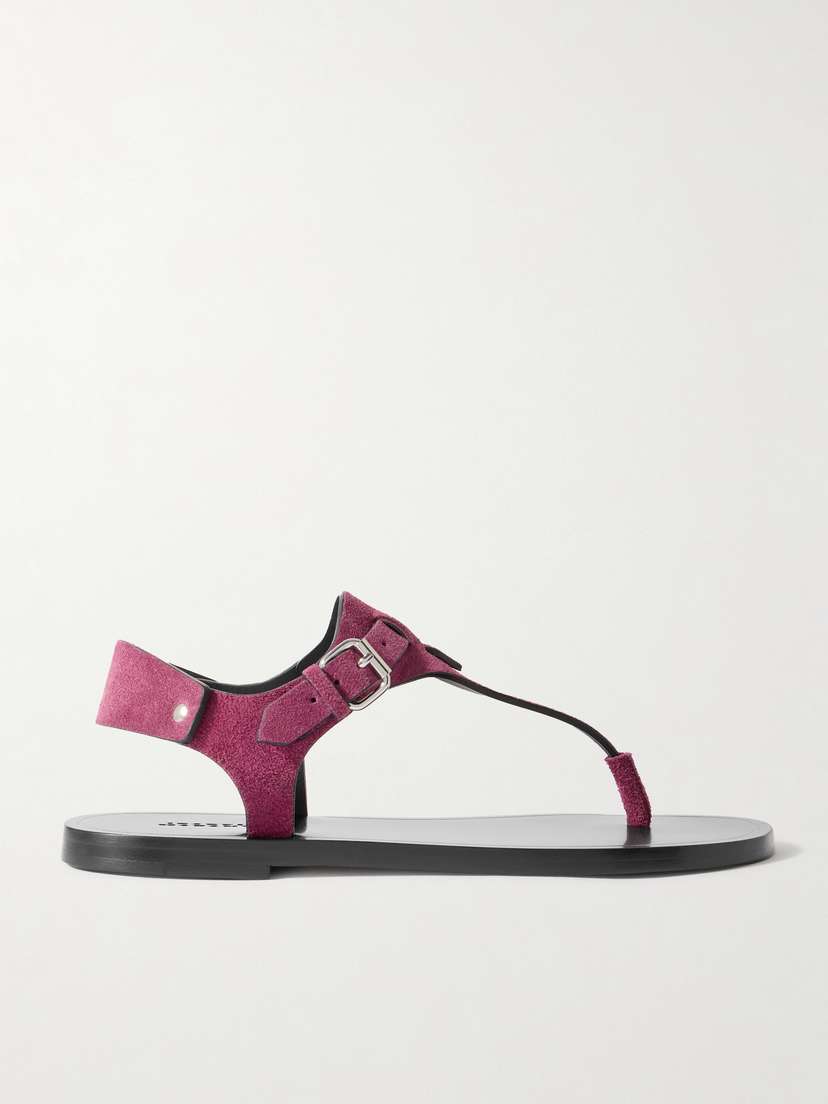 Isabel Marant Akel Embellished Suede Sandals