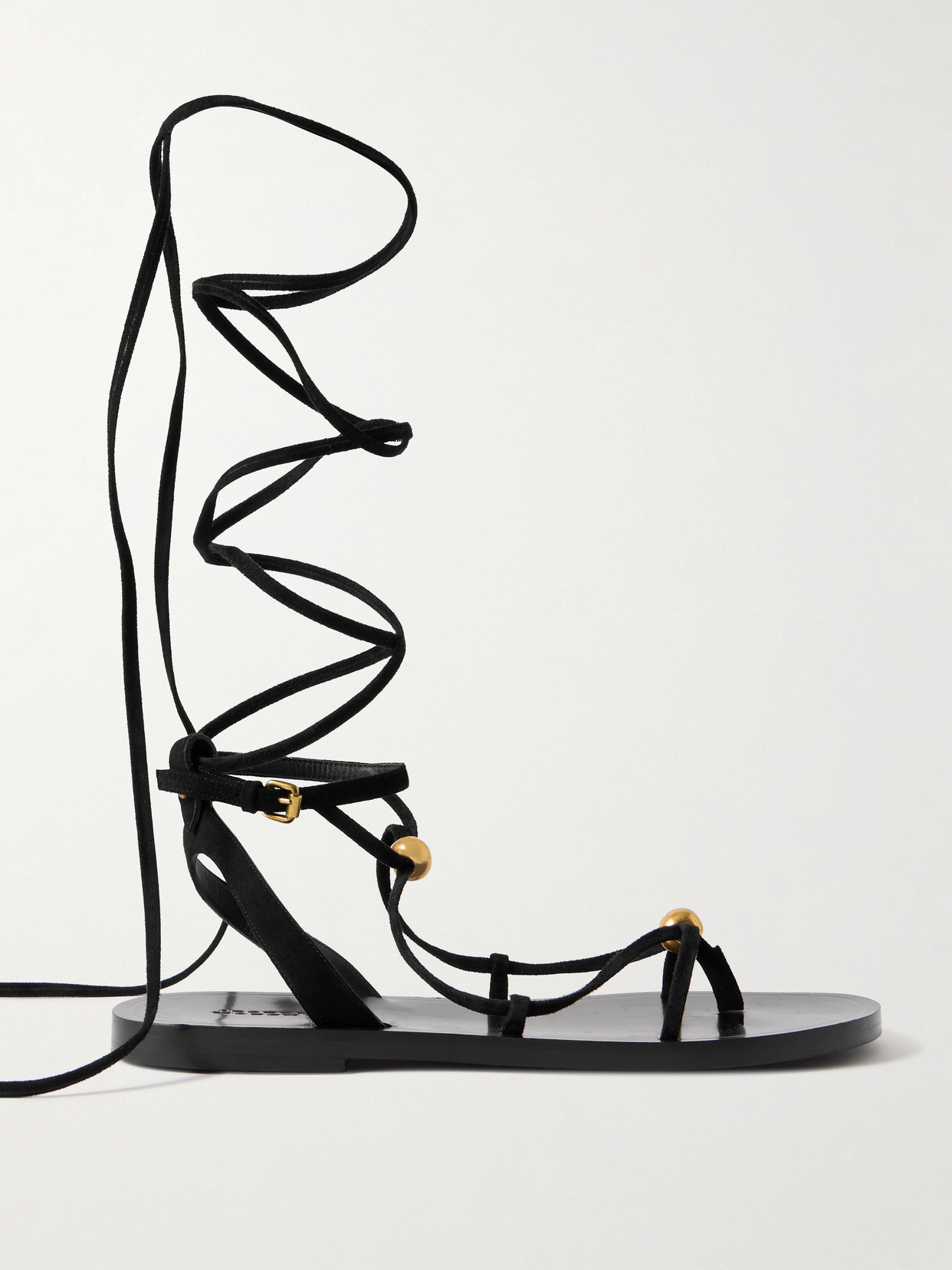 Isabel Marant Azzi Sandals In Black