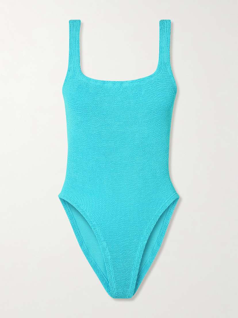 Hunza G Seersucker Swimsuit