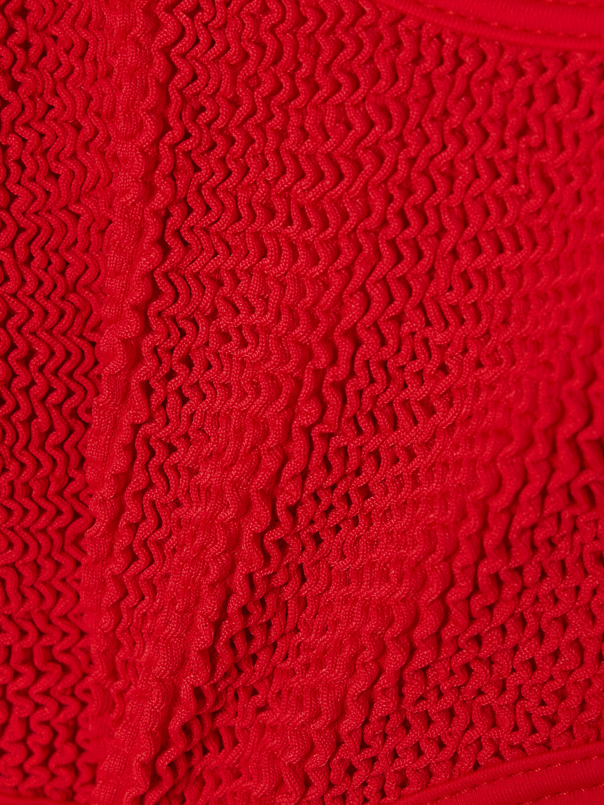 Hunza G Tyler Seersucker Bikini In Red