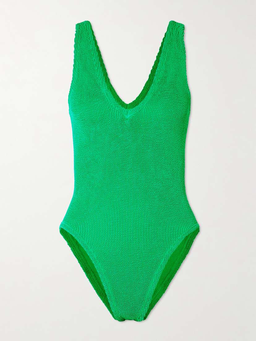 Hunza G Sadie Seersucker Swimsuit