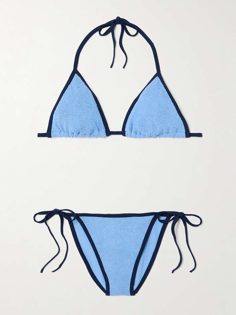 Hunza G Gina Seersucker Bikini