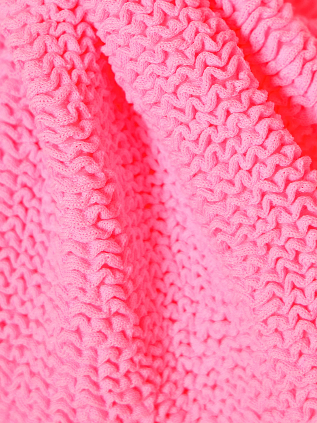 Hunza G 'tina' Pink Sleeveless Bikini With Rear Ruched Details In Pink