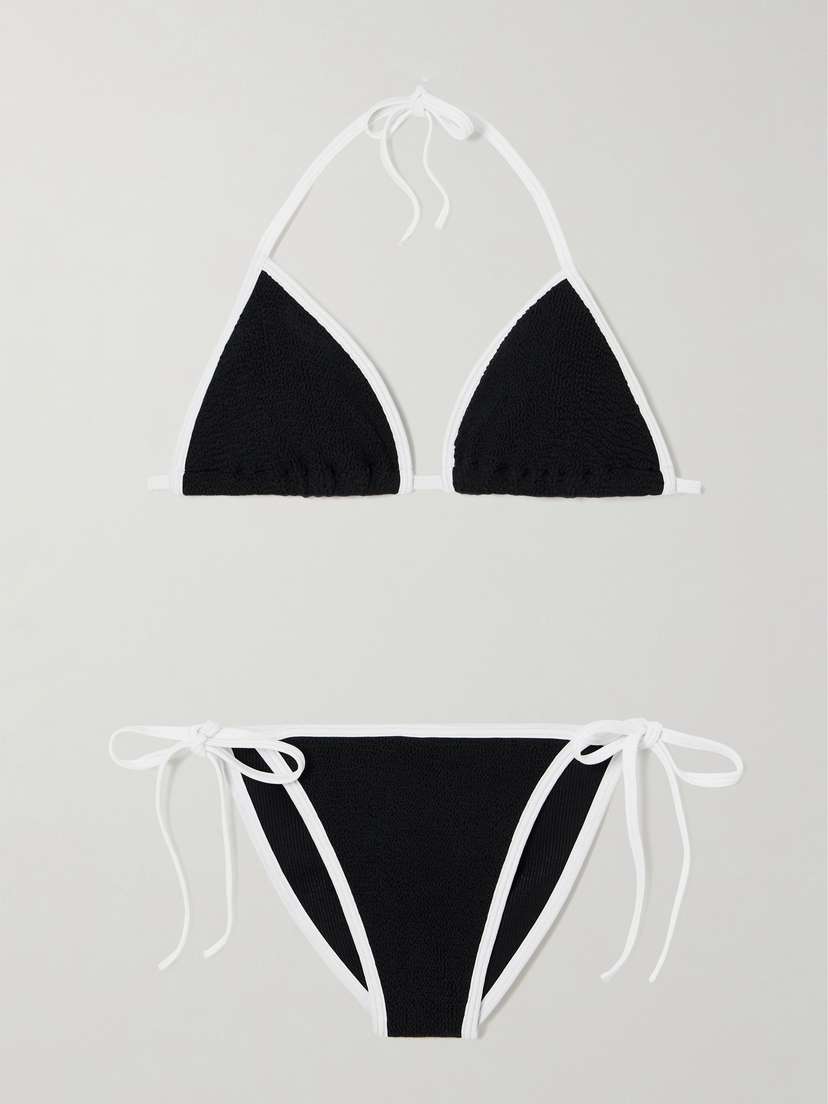 Hunza G Gina Seersucker Bikini