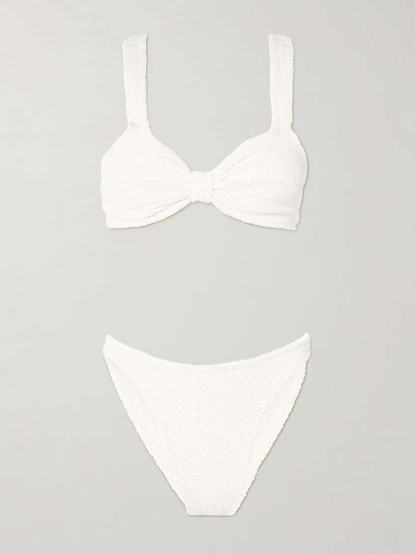 Hunza G Bonnie Seersucker Bikini