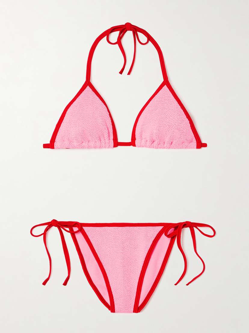 Hunza G Gina Seersucker Bikini