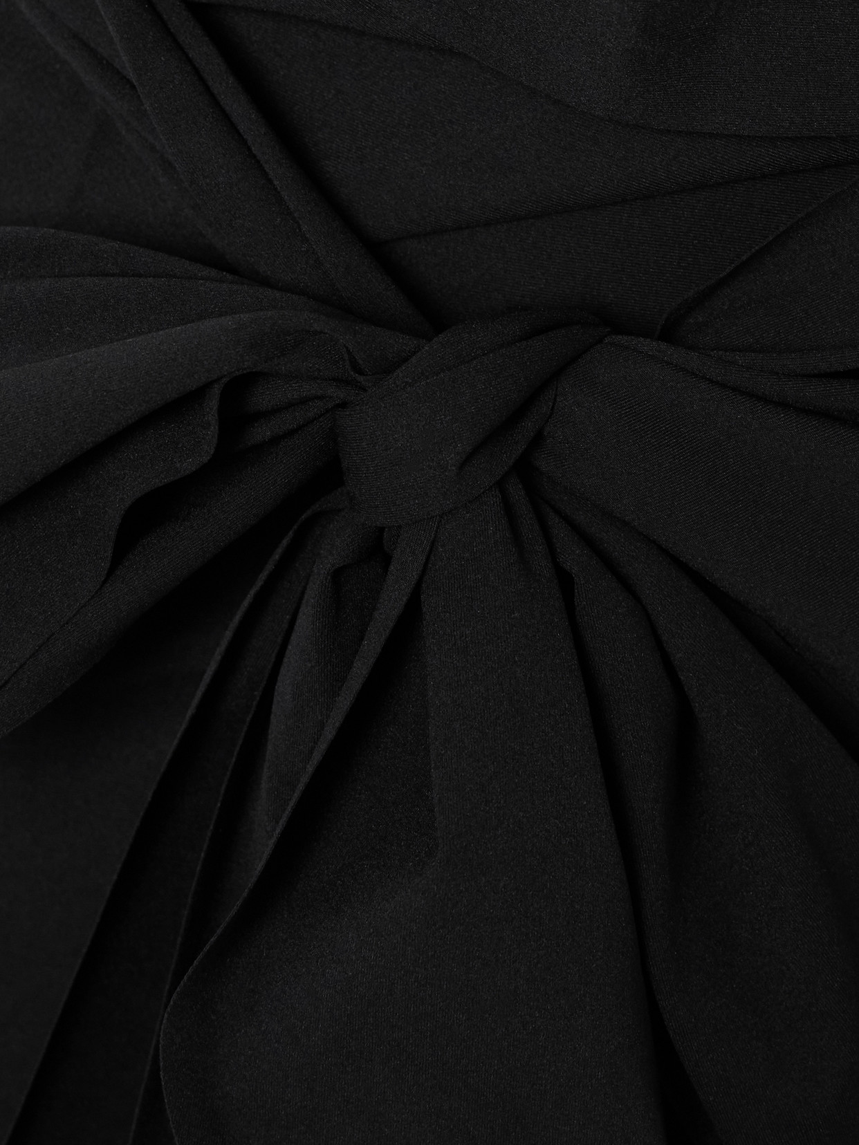 Shop Hunza G Stretch-jersey Pareo In Black