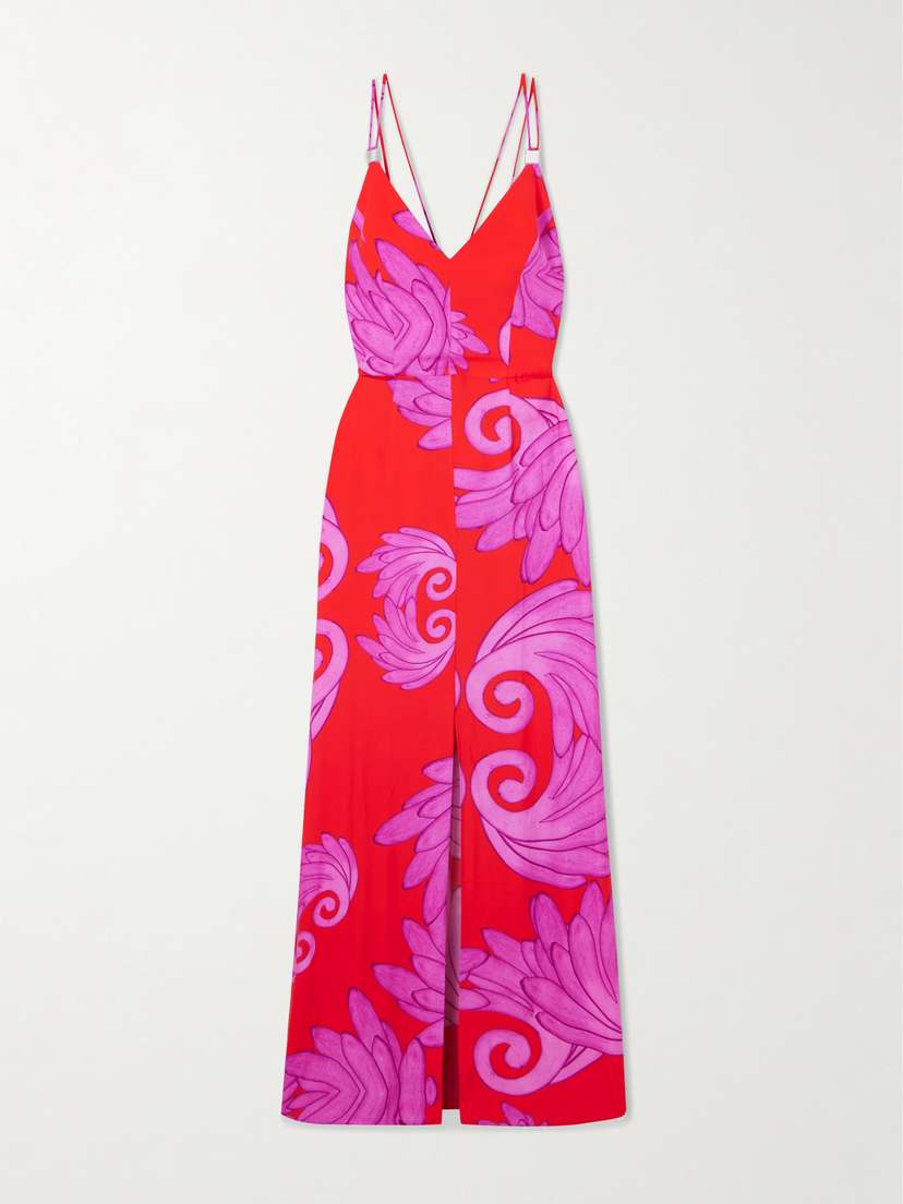 Themis Z Lydia Printed Jersey Maxi Dress