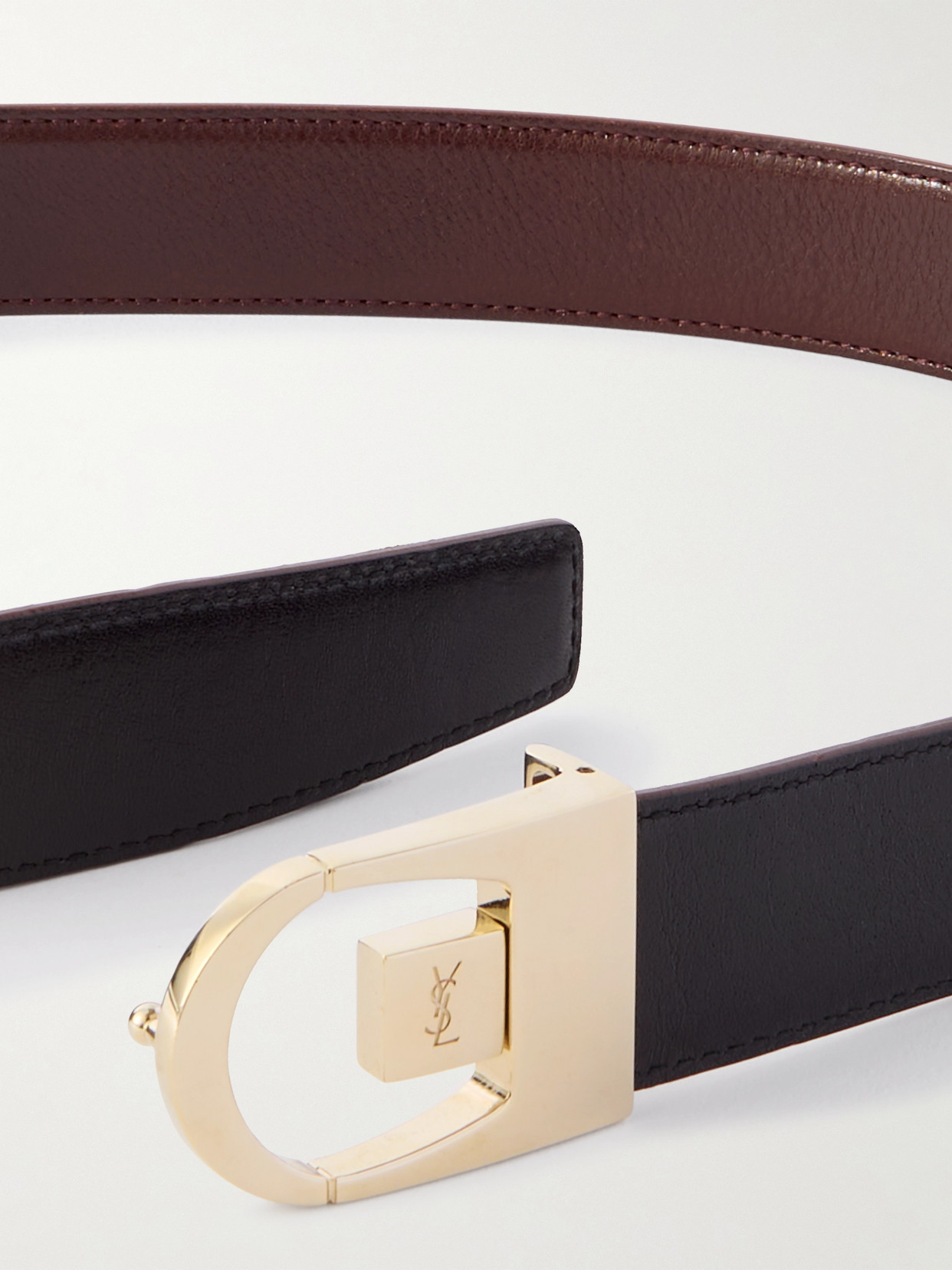 SAINT LAURENT LEATHER BELT