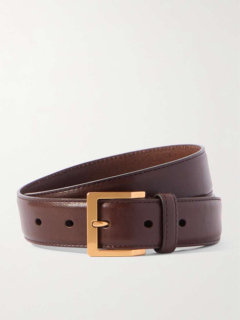 Saint Laurent Vadim Leather Belt