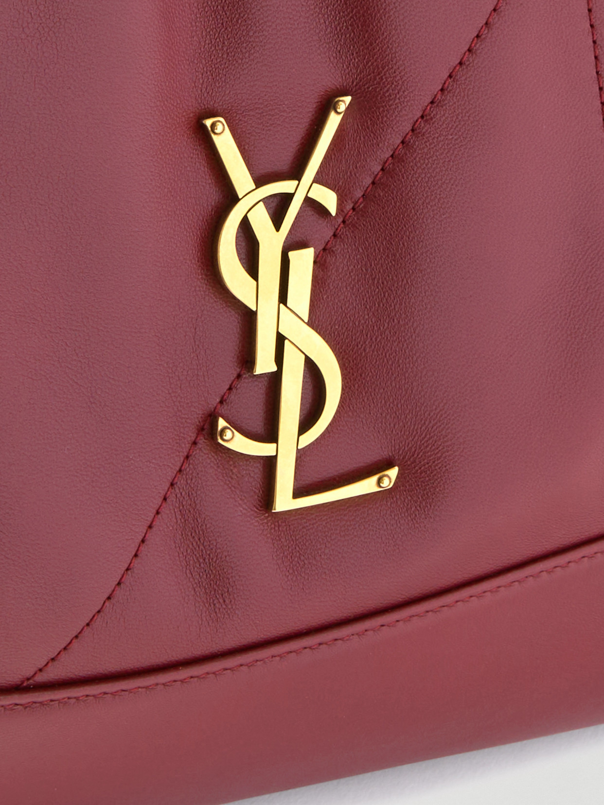 SAINT LAURENT JAMIE SHOPPING QUILTED LEATHER SHOULDER BAG