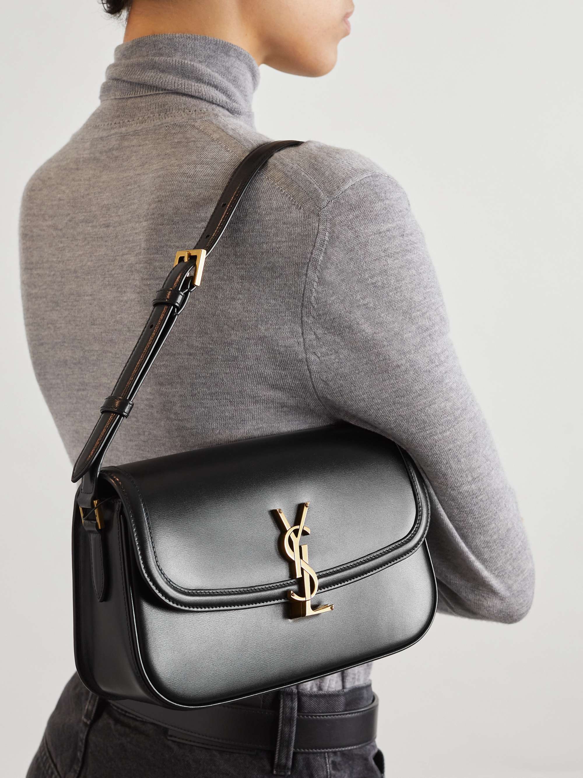 SAINT LAURENT Solferino medium leather shoulder bag | NET-A SAINT LAURENT Solferino medium leather shoulder bag | NET-A