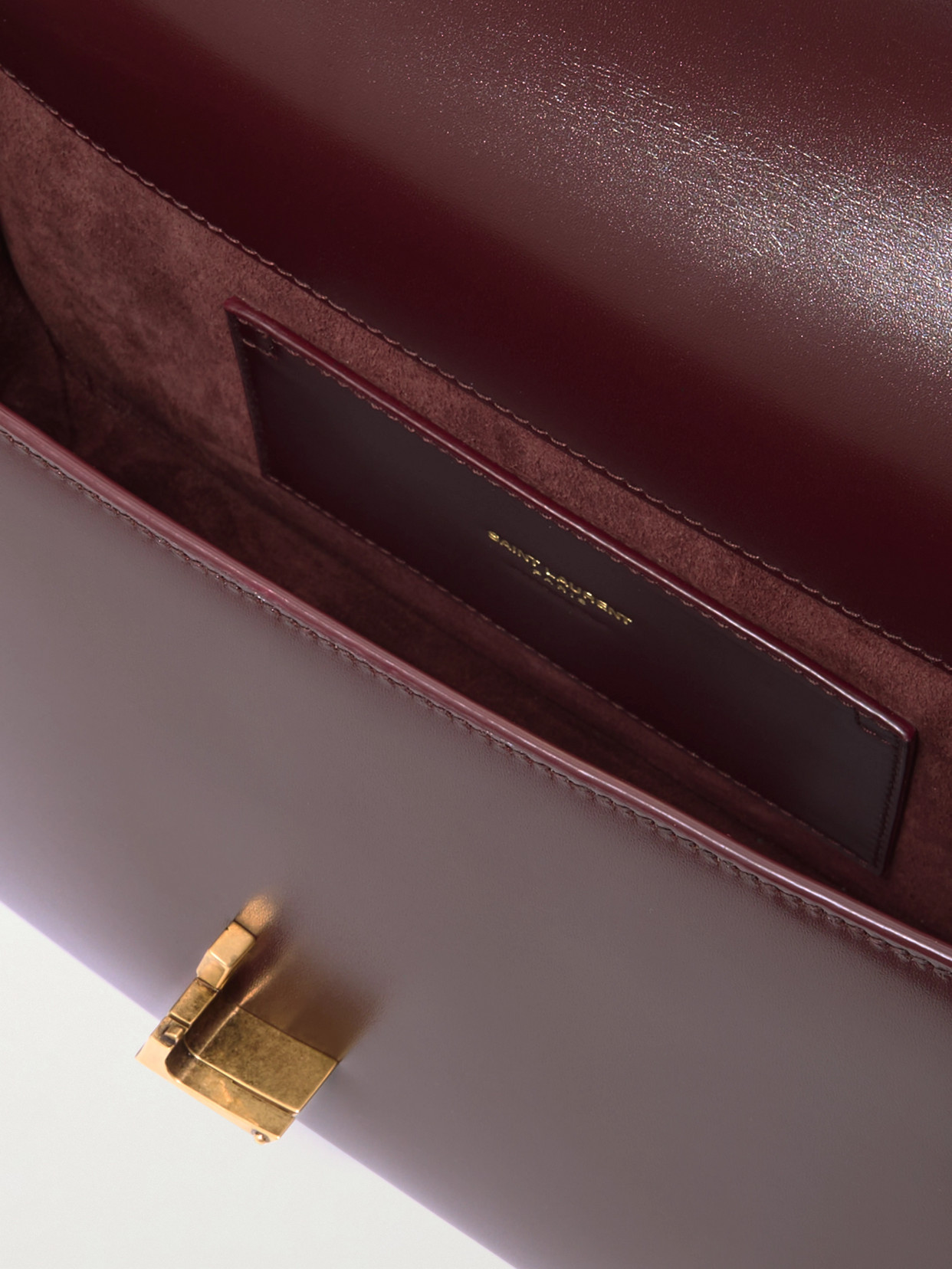 Saint Laurent Solferino Medium Ysl Shoulder Bag In Smooth Leather