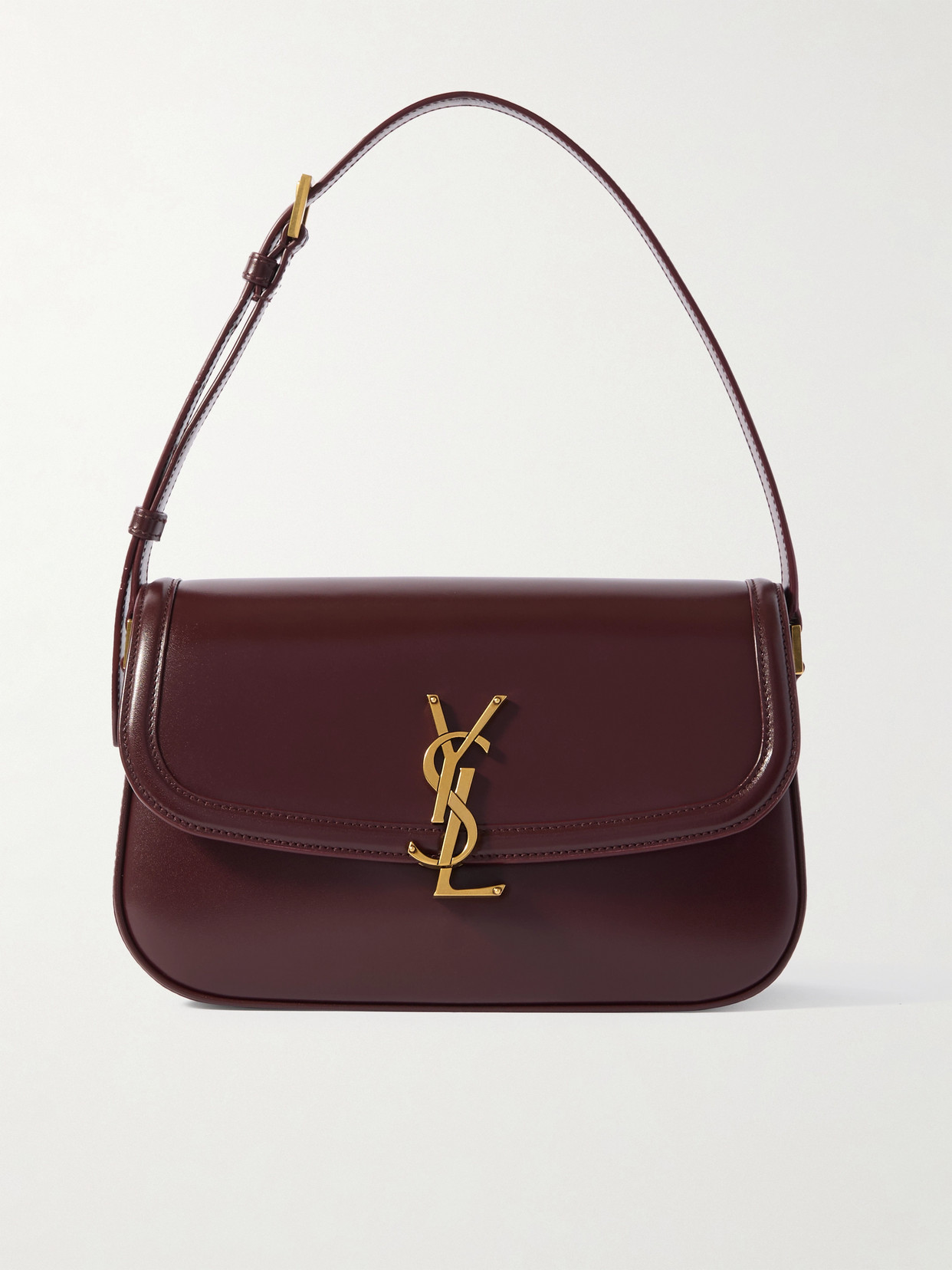 Saint Laurent Solferino Medium Leather Shoulder Bag