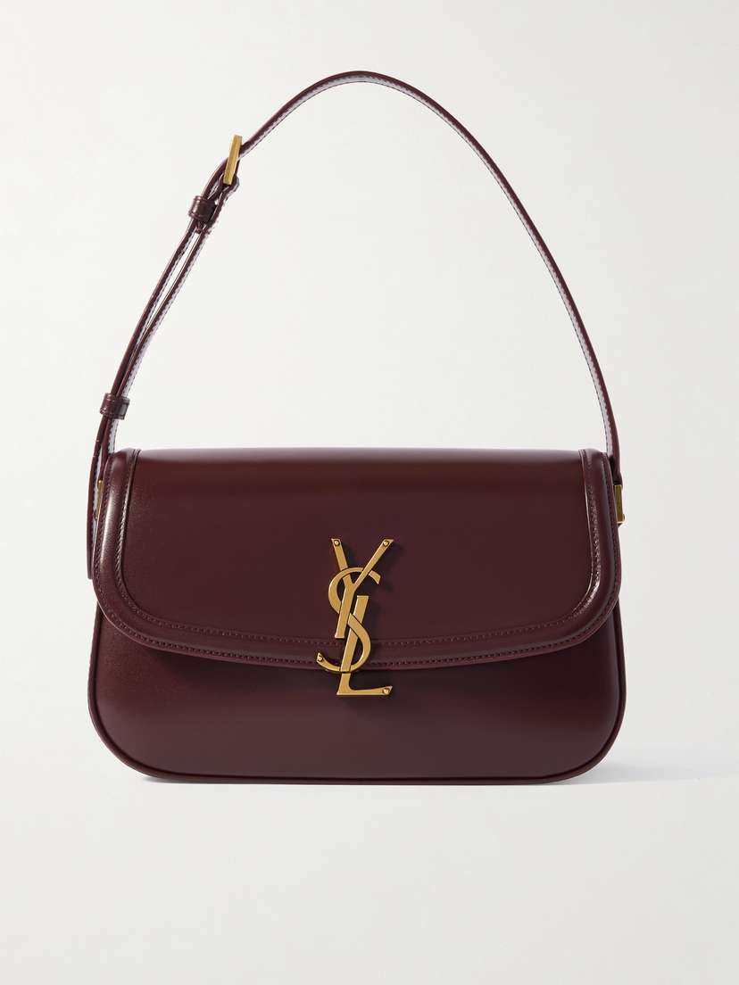 Saint Laurent Solferino Small Leather Shoulder Bag