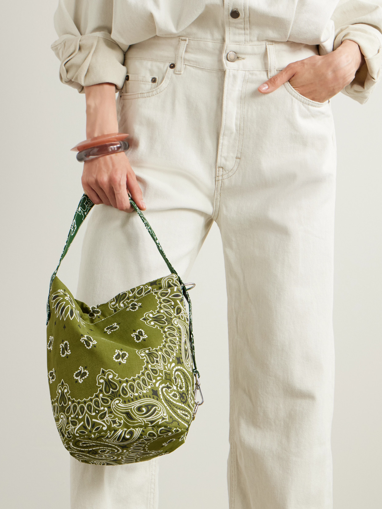 Sac Seau Printed Cotton Tote