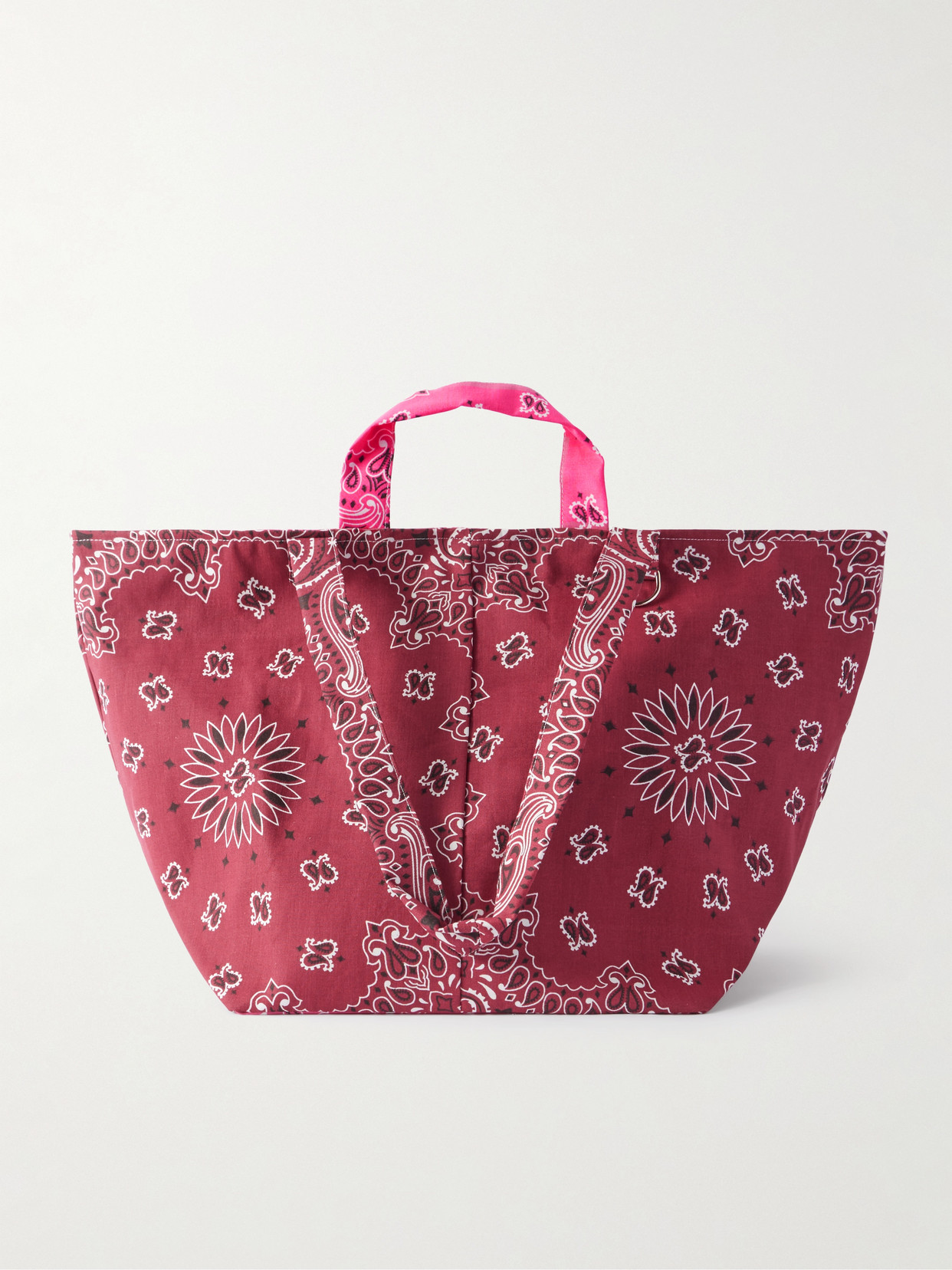 Call It By Your Name Bandana-print Cotton-canvas Tote
