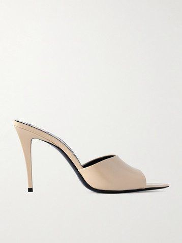 Saint Laurent Romy leather mules