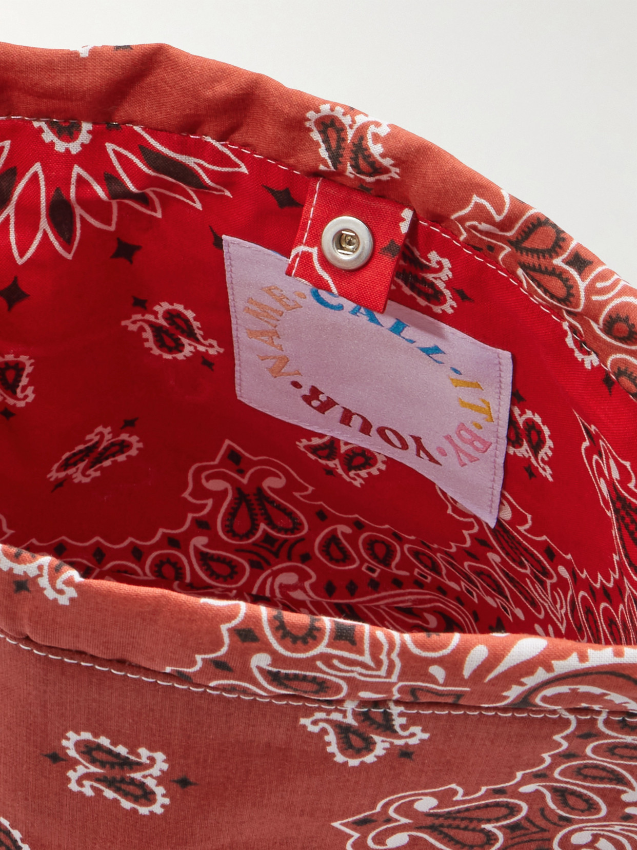 Sac Seau Printed Cotton Tote