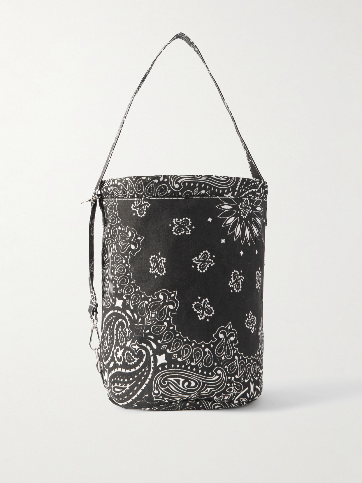 Call It By Your Name Paisley-print Cotton Bucket Bag