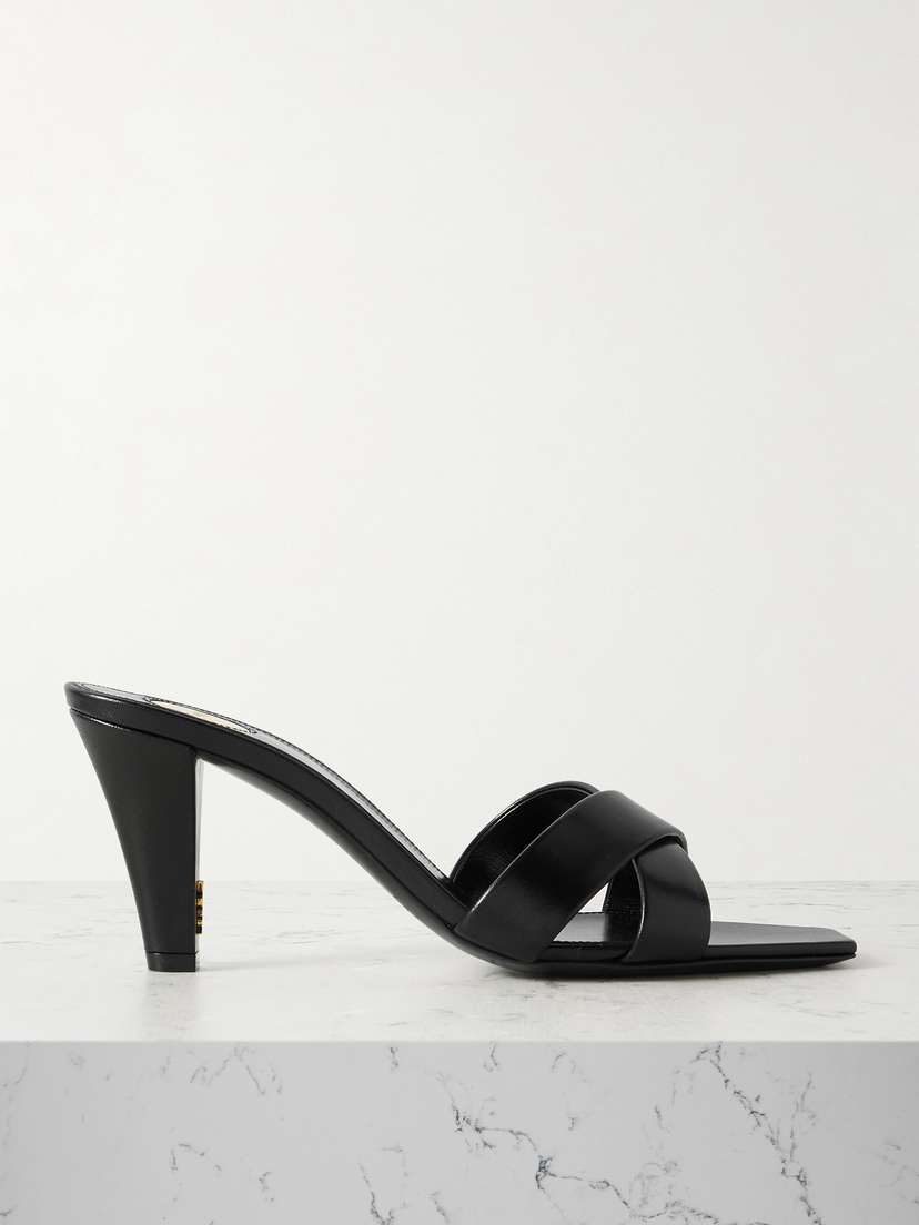 Saint Laurent Jill Leather Mules