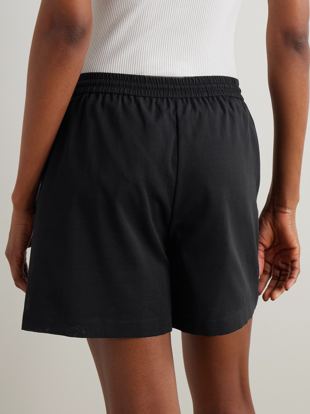 Theory Wool-blend Shorts
