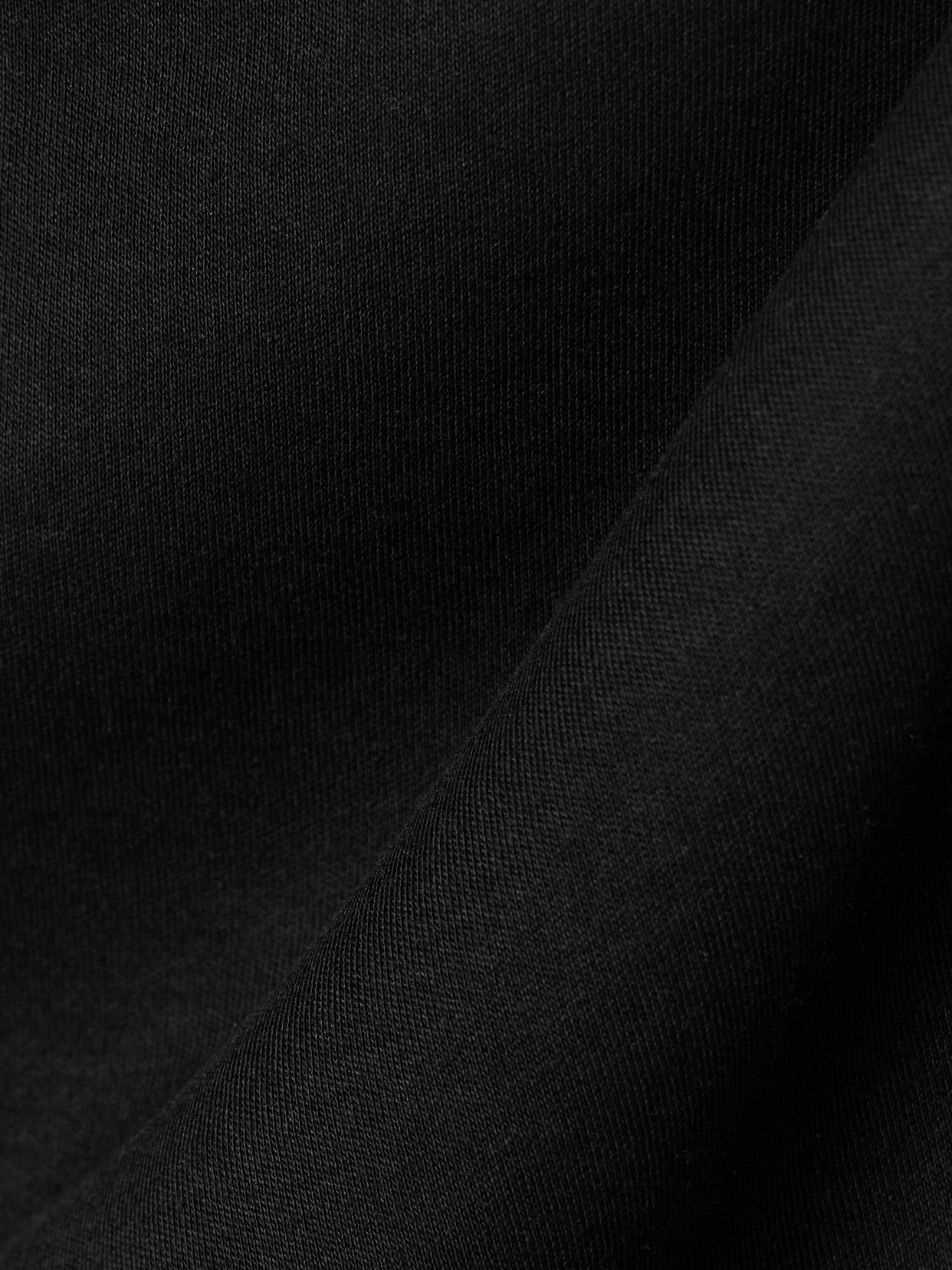 Theory Draped Supima Cotton-jersey T-shirt In Black