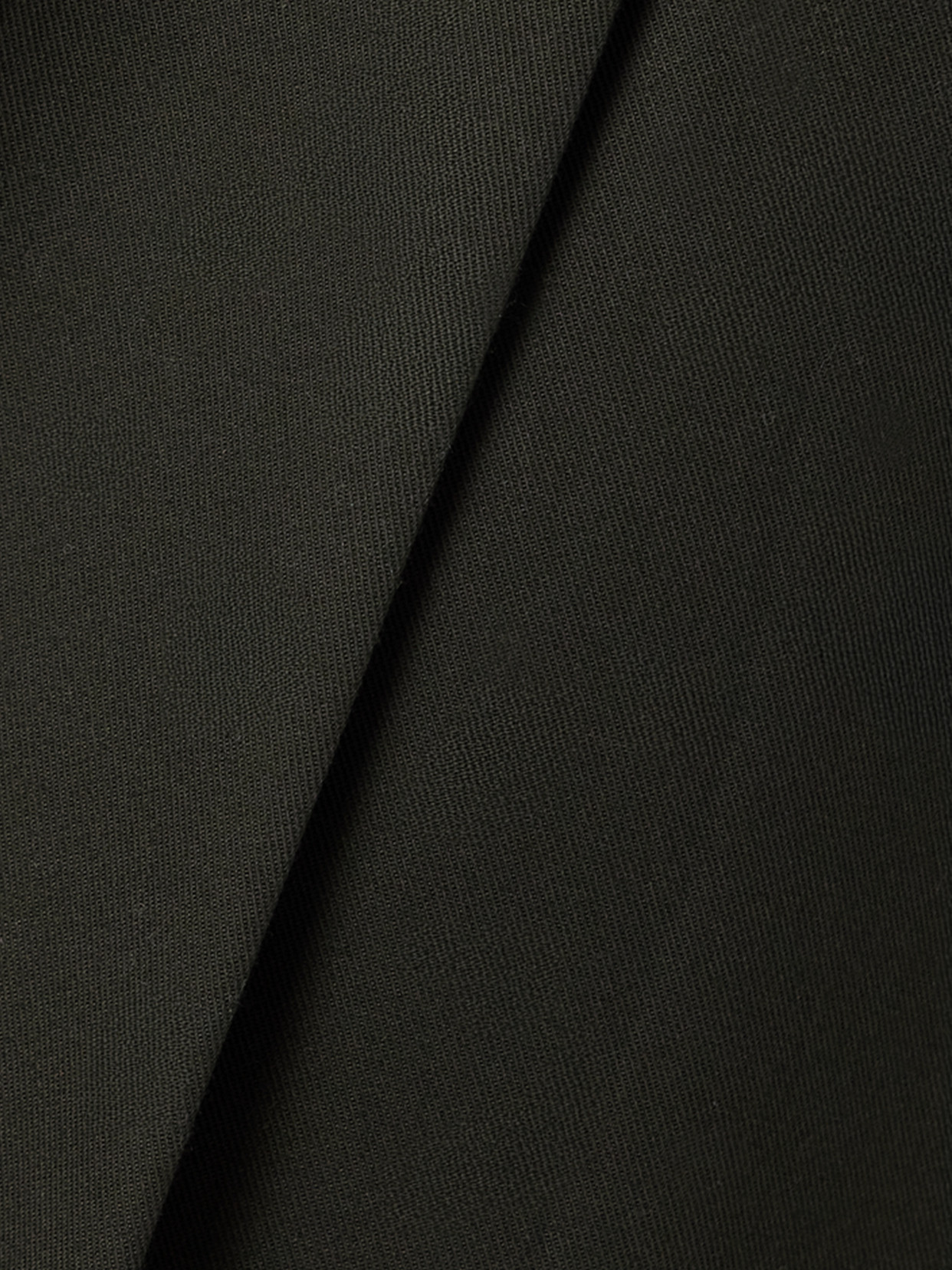 Maria Mcmanus Belted Pleated Organic Cotton-twill Pants In Green