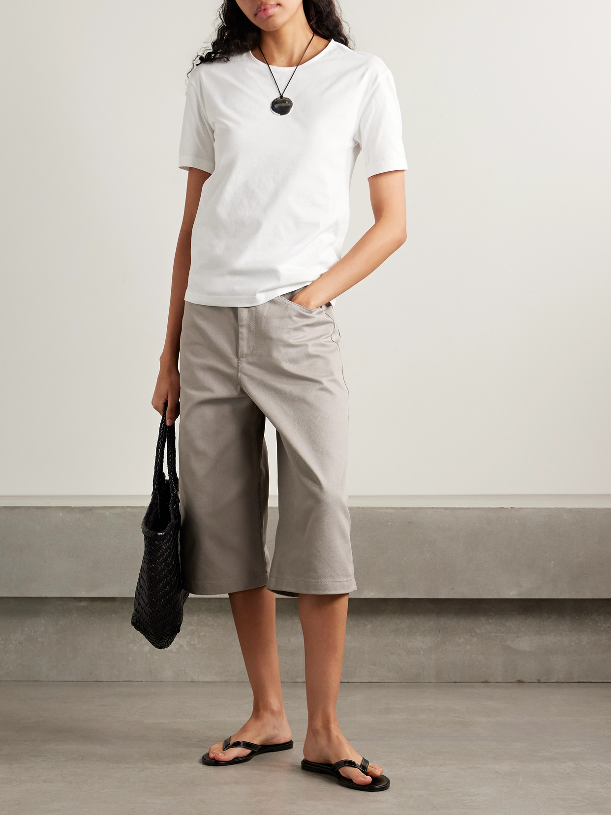 Maria Mcmanus Organic Cotton-jersey T-shirt In White