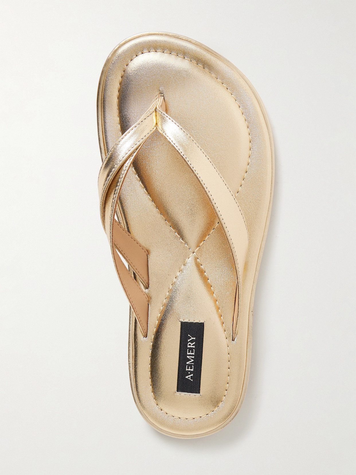 A.emery Morgan Sandal In Gold