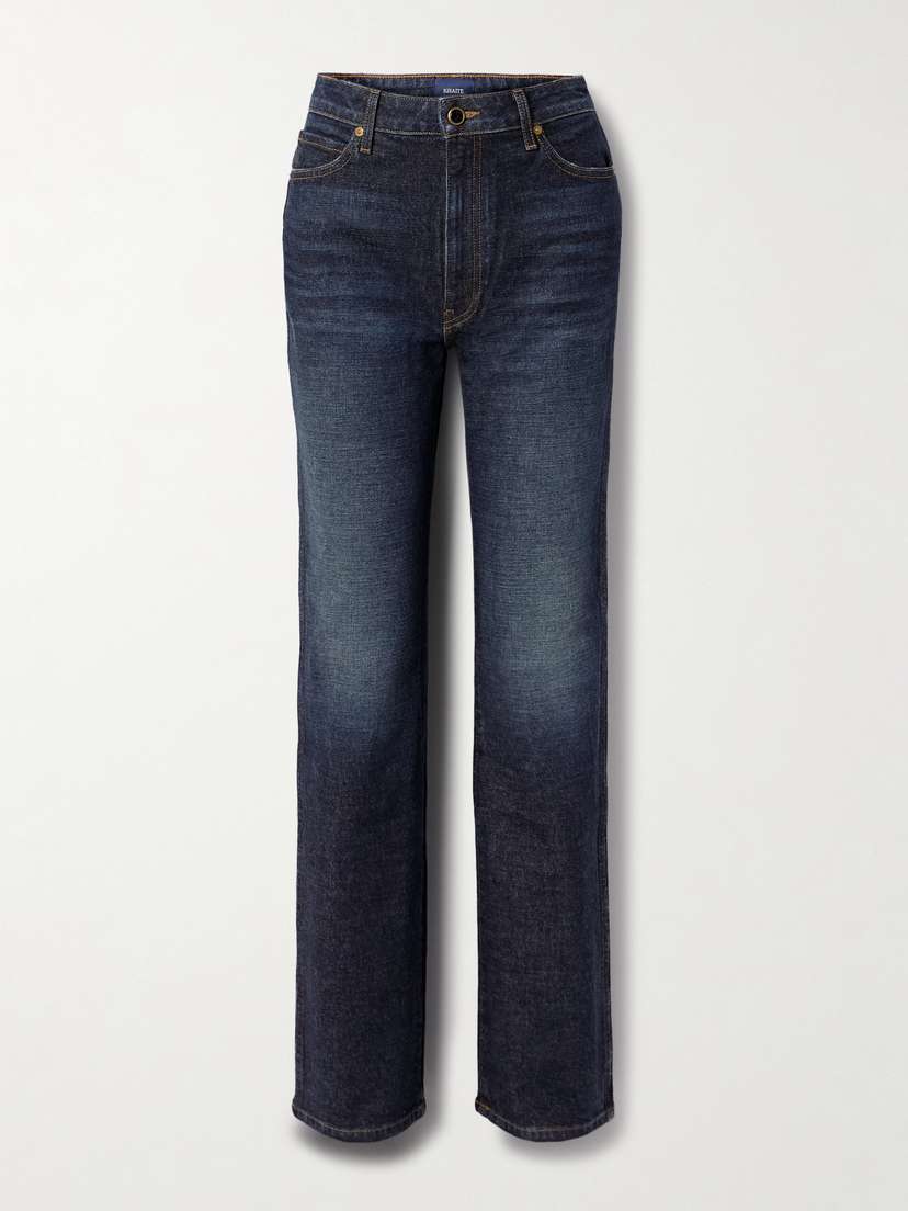 Khaite Danielle High-rise Straight-leg Jeans