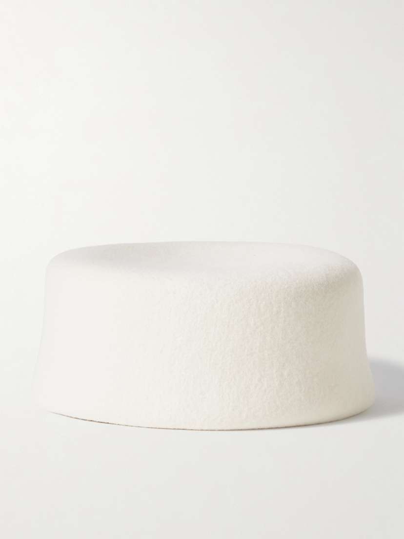 Gigi Burris Lauren Wool-felt Pillbox Hat