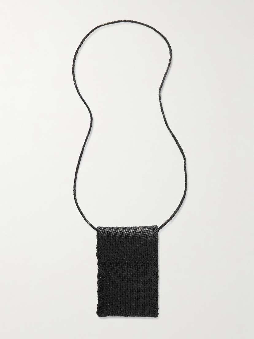 Dragon Diffusion Woven Leather Phone Case