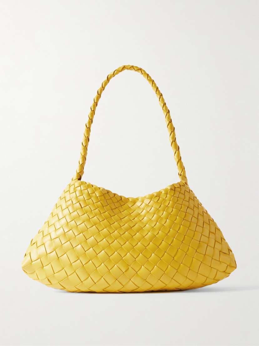 Dragon Diffusion Rosanna Woven Leather Tote