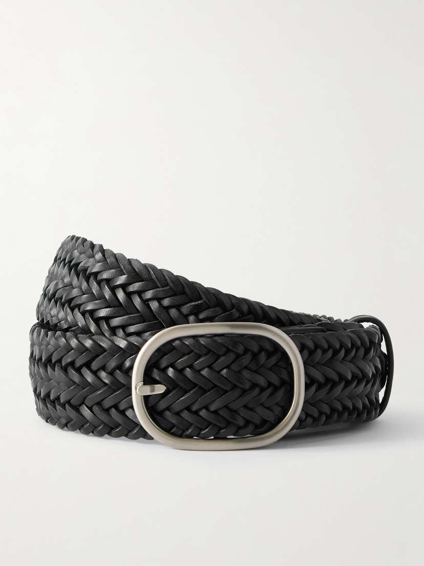 Dragon Diffusion Woven Leather Belt