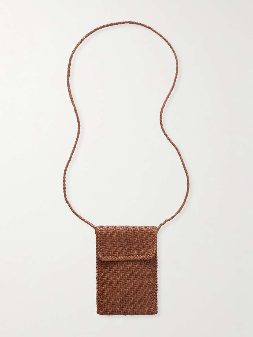 Dragon Diffusion Woven Leather Phone Case