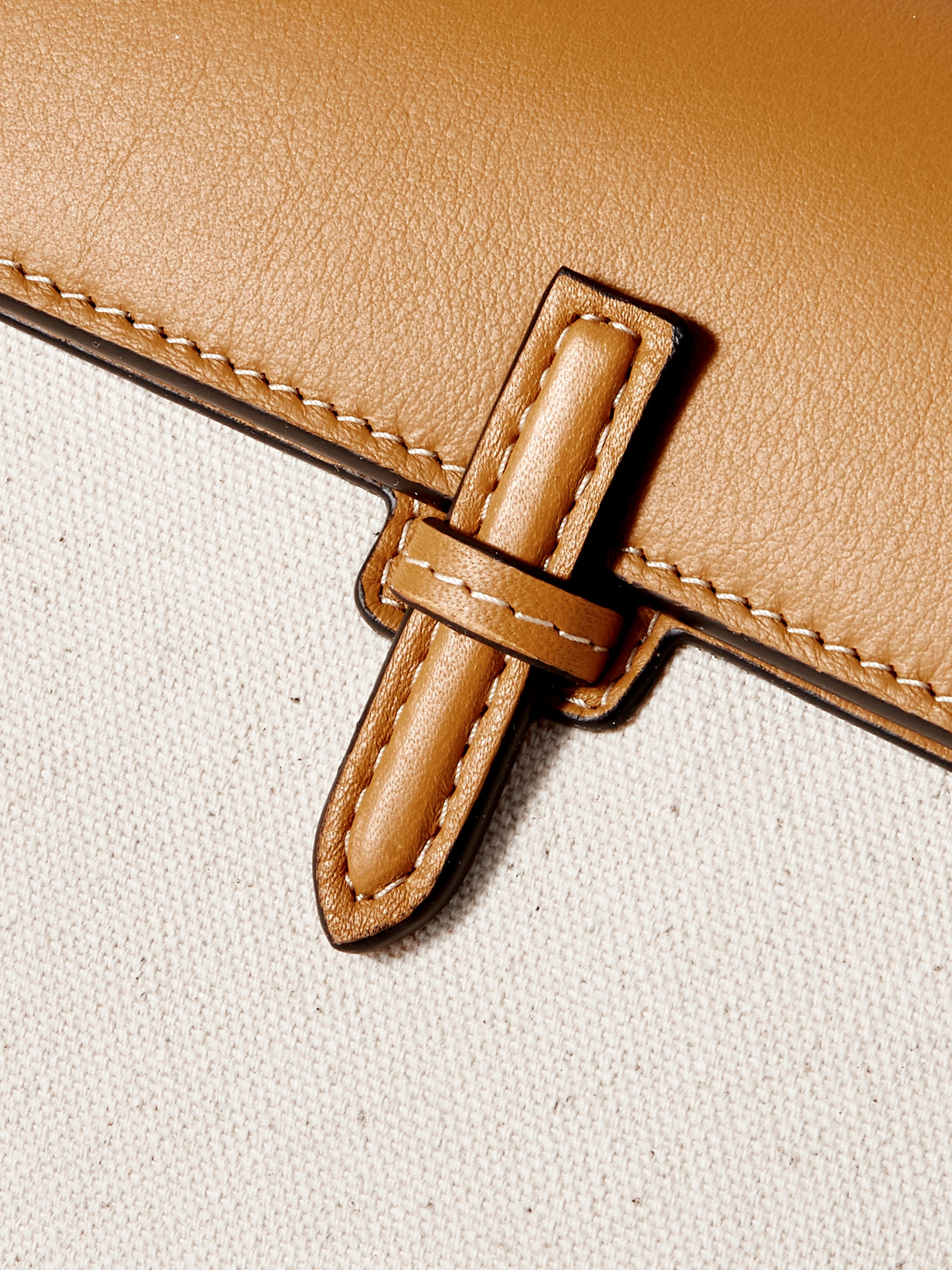 Hunting Season Canvas And Leather Clutch