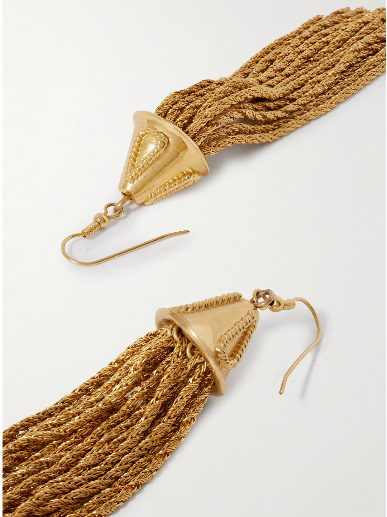 Sonia Petroff Cascata Gold-plated Earrings In Gold